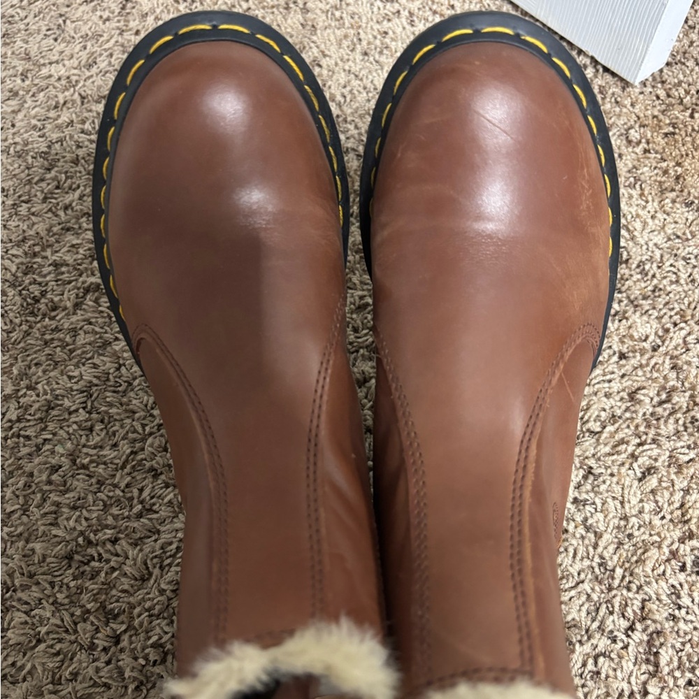 Brown Leather Women's Boots
